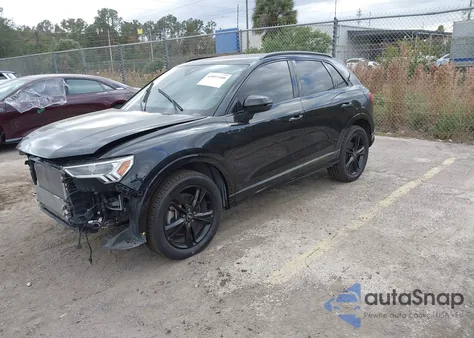 2021 Audi Q3 Premium Plus 45 Tfsi S Line Quattro Tiptronic z USA, uszkodzony, nr VIN WA1EECF30M1025999